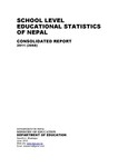 School Level Educational Statistics of Nepal Consolidated Report 2011 (2068 BS) / Department of Education