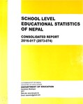 School level educational stattistics of Nepal consolidated report 2016-017 (2073-074); p.354