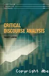 Critical Discourse Analysis