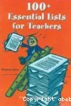 100 + essential lists for teachers