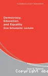 Democracy, Education and EqulaityGraz schumpeter lectures