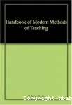 Handbook of modern methods of teaching