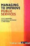 Managing to improve public services