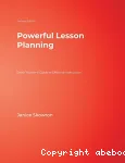 Powerful lesson planning