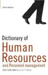 Dictionary of human resources & personnel management