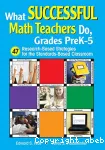 What successful math teacher do,