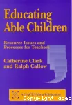 Educating able children