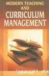 Modern teaching and curriculum management