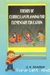 Theory of curriculum planning for elementary education