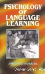 Psychology of language learning