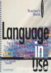Teacher's book language in use