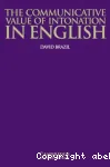 The communicative value of intonation in English