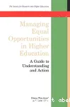 Managing equal opportunities in higher education