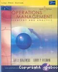Operations managemant; Strategy and analysis