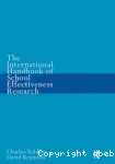 The International Handbook of School Effectiveness Research