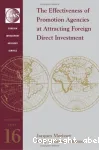 The effectiveness of Promotion Agencies at Attracting Foreign Direct Investment