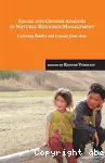 Social and gender analysis in natural resource management: Learning studies and lessons from Asia