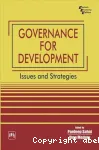 Governance for development issues and strategies