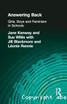 Answering Back: Girls, Boys and Feminism in Schools