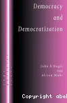 Democracy and Democratization: Post-Communist Europe in Comparative Perspective
