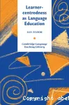 Learner-centredness as Language Education