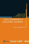 Local Governance in Developing Countries: Public sector governance and accountability series
