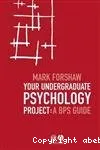 Your undergraduate psychology project