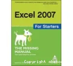 Excel 2007 : For Starters