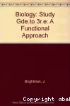 Biology a Functional Approach