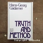 Truth and Method (photocopy)