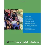 Tools for instituional, political and social analysis of policy reform
