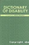 Dictionary of disability