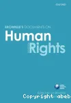 Brownlie's Document on Human Rights