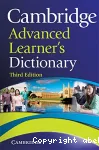 Cambridge Advanced Learner's Dictionary